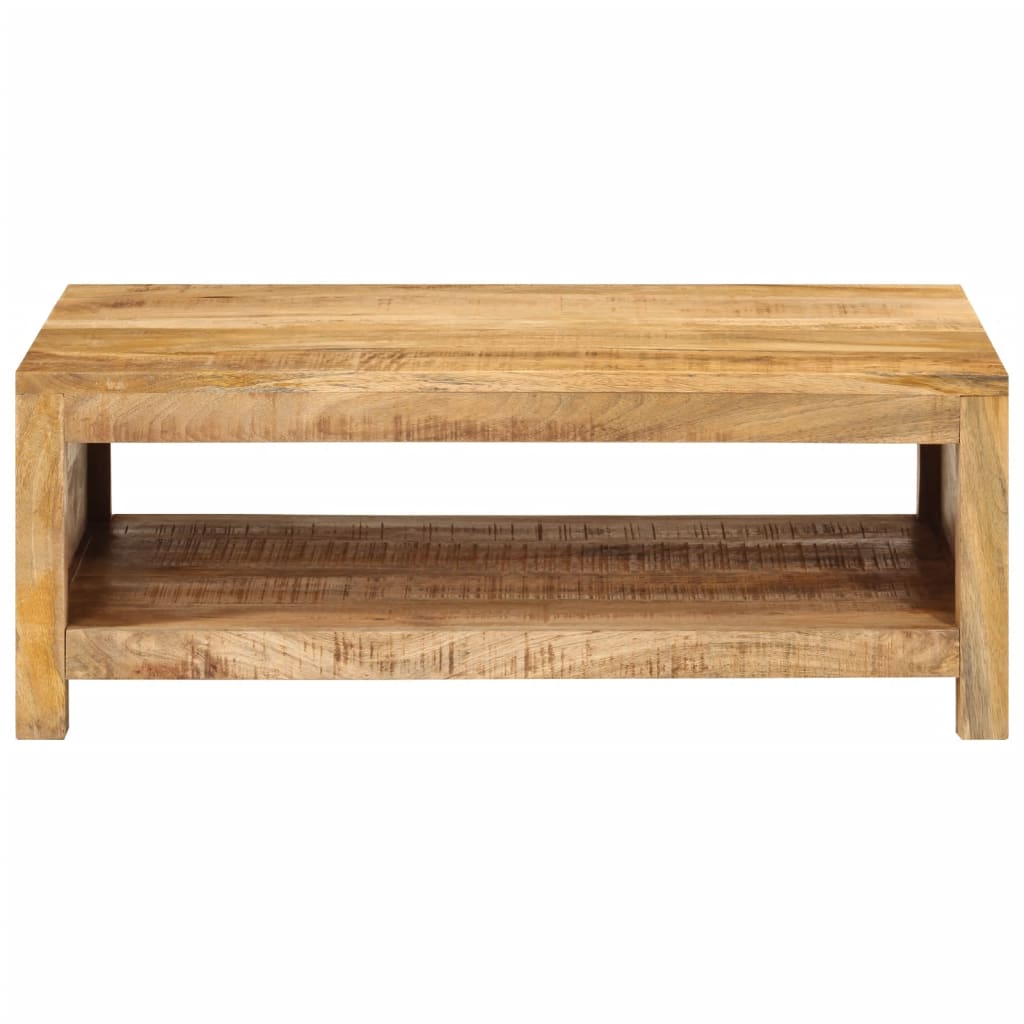 Salontafel 80x55x30 cm massief mangohout is nu te koop bij PeponiXL, paradijselijk wonen!