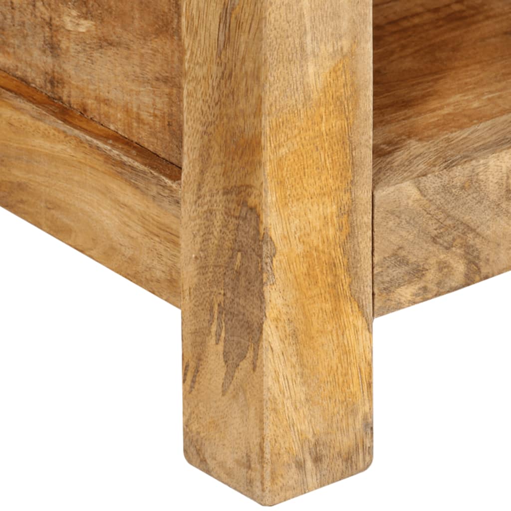 Salontafel 80x55x30 cm massief mangohout is nu te koop bij PeponiXL, paradijselijk wonen!