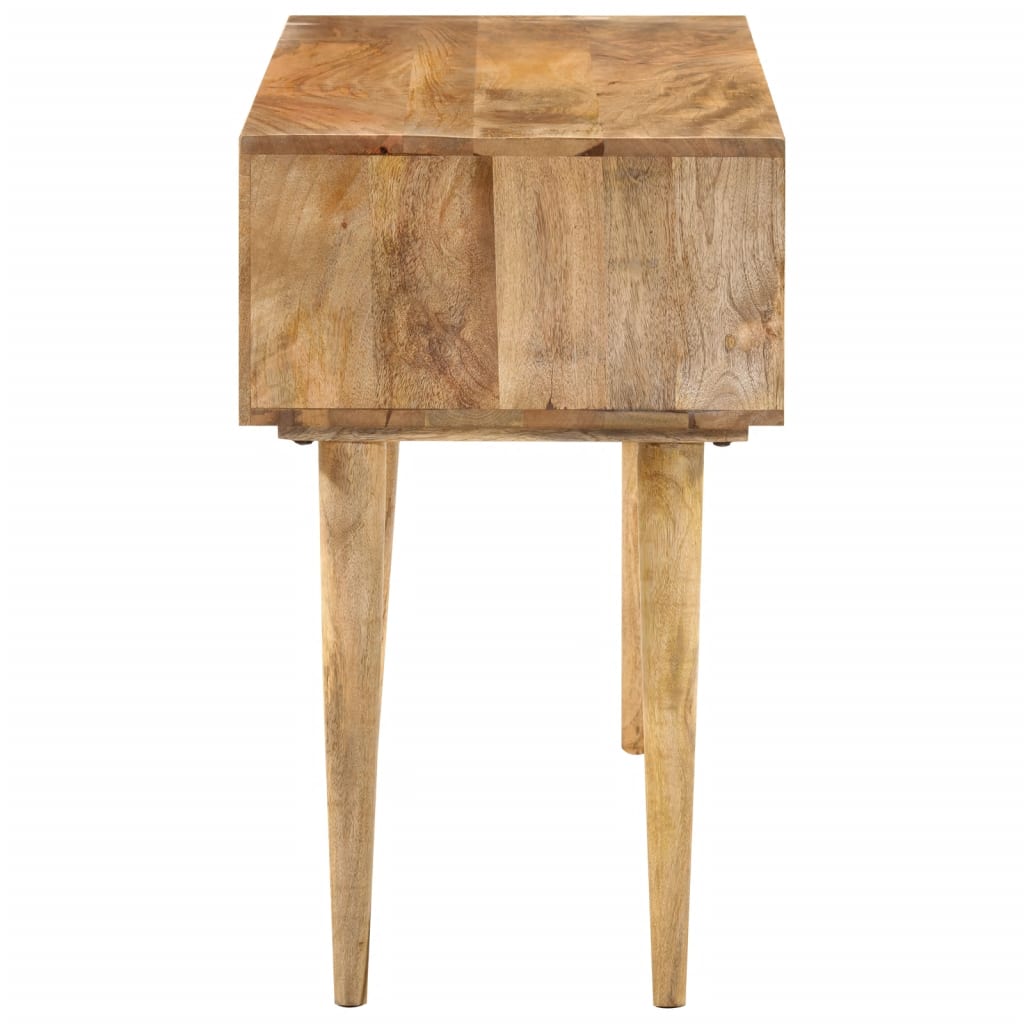 Bureau met lades 110x47x76 cm massief mangohout is nu te koop bij PeponiXL, paradijselijk wonen!