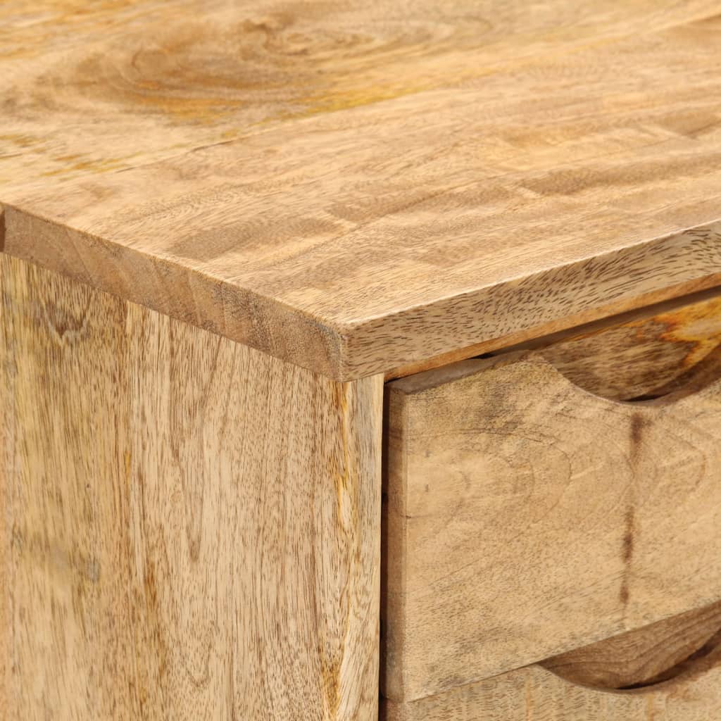 Bureau met lades 110x47x76 cm massief mangohout is nu te koop bij PeponiXL, paradijselijk wonen!