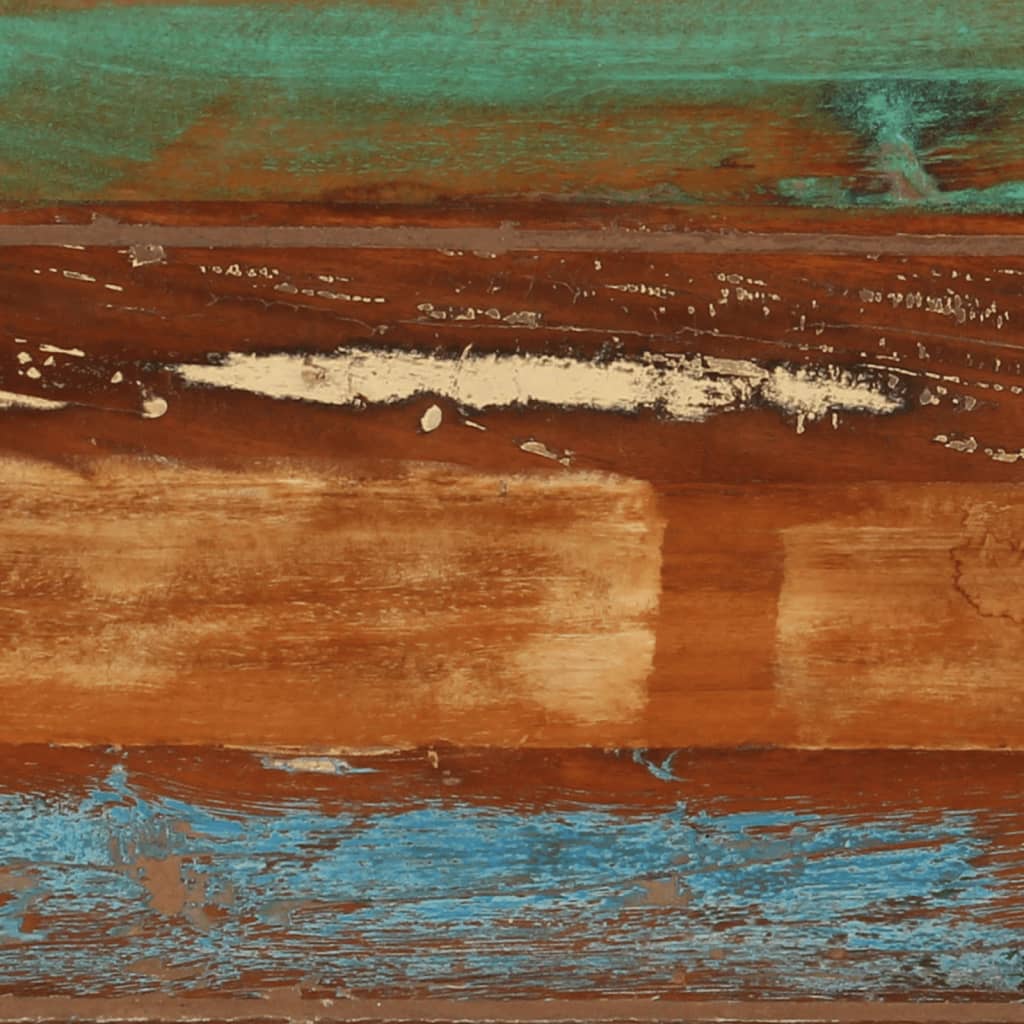 Wandtafel 110x30x75 cm massief gerecycled hout is nu te koop bij PeponiXL, paradijselijk wonen!