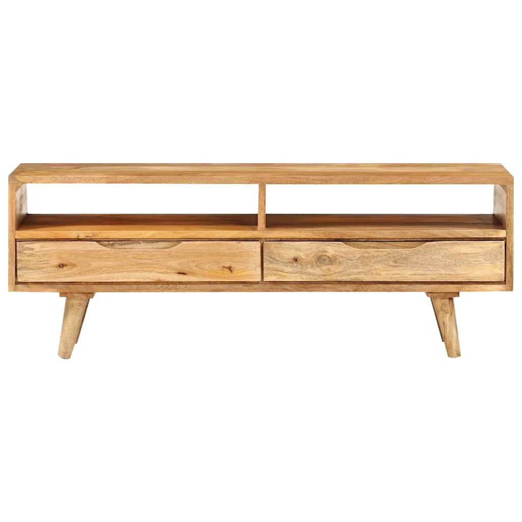 Tv-meubel 110x30x41 cm massief mangohout is nu te koop bij PeponiXL, paradijselijk wonen!