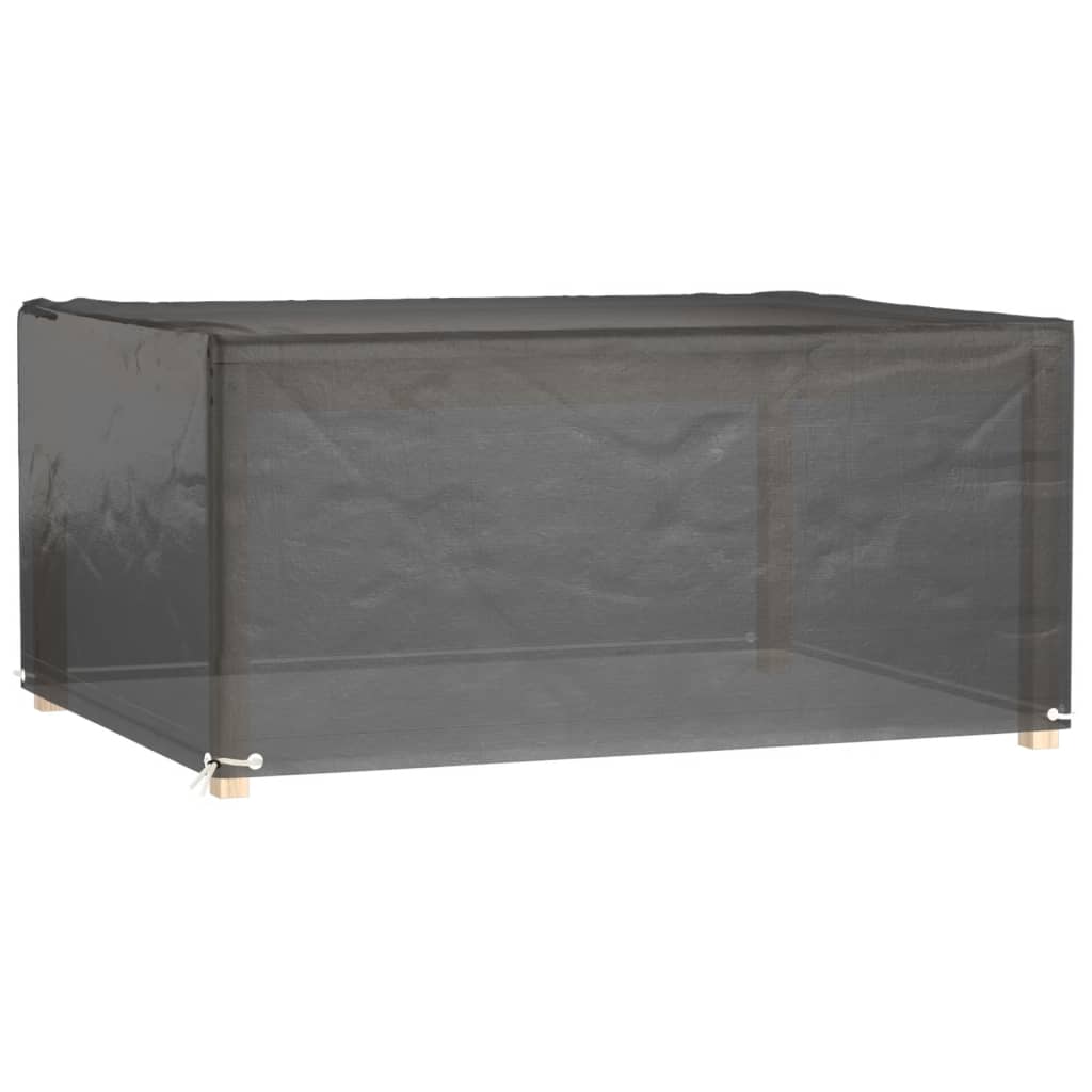 Tuinmeubelhoes met 8 oogjes rechthoekig 180x135x80 cm is nu te koop bij PeponiXL, paradijselijk wonen!