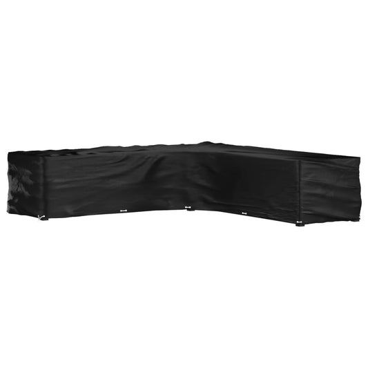 Tuinmeubelhoezen met 20 oogjes L-vormig 300x300x70 cm is nu te koop bij PeponiXL, paradijselijk wonen!