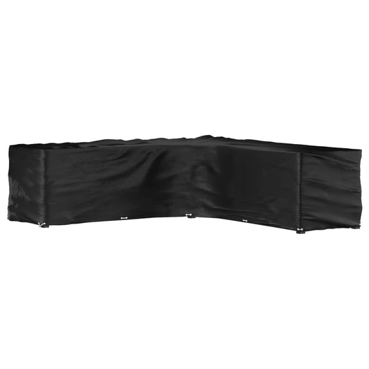 Tuinmeubelhoezen met 20 oogjes L-vormig 300x300x90 cm is nu te koop bij PeponiXL, paradijselijk wonen!