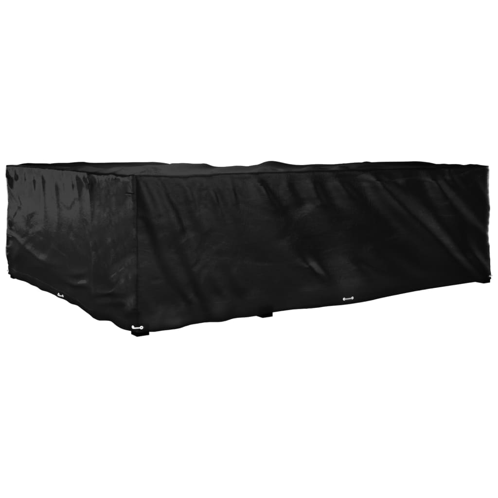 Tuinmeubelhoezen met 18 oogjes L-vormig 285x220x80 cm is nu te koop bij PeponiXL, paradijselijk wonen!