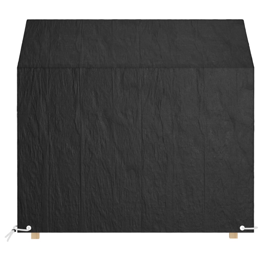 Tuinbankhoes met 8 oogjes 130x70x70/88 cm polyetheen is nu te koop bij PeponiXL, paradijselijk wonen!