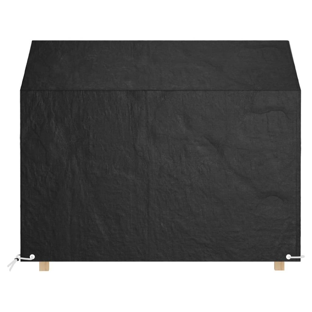 Tuinbankhoes met 8 oogjes 160x70x70/88 cm polyetheen is nu te koop bij PeponiXL, paradijselijk wonen!