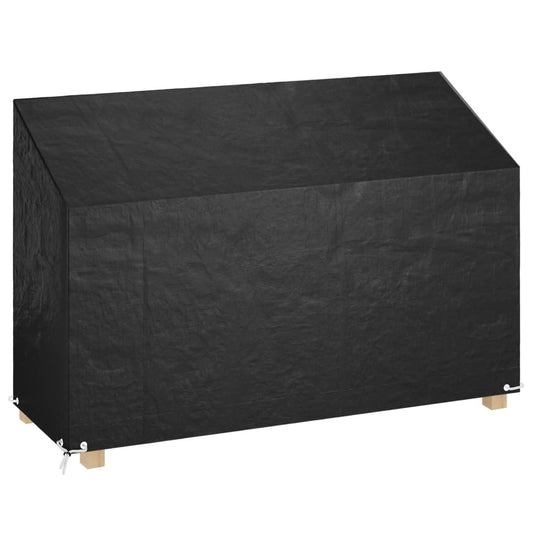 Tuinbankhoes met 8 oogjes 190x70x70/88 cm polyetheen is nu te koop bij PeponiXL, paradijselijk wonen!