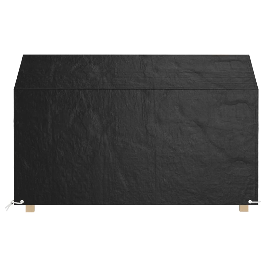 Tuinbankhoes met 8 oogjes 190x70x70/88 cm polyetheen is nu te koop bij PeponiXL, paradijselijk wonen!