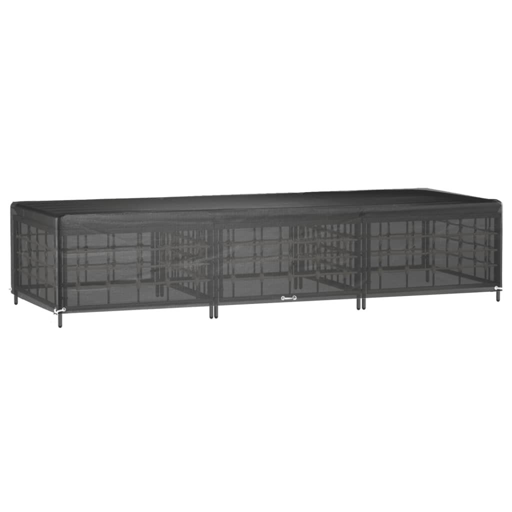Ligbedhoes met 12 oogjes 205x75x40 cm polyetheen is nu te koop bij PeponiXL, paradijselijk wonen!