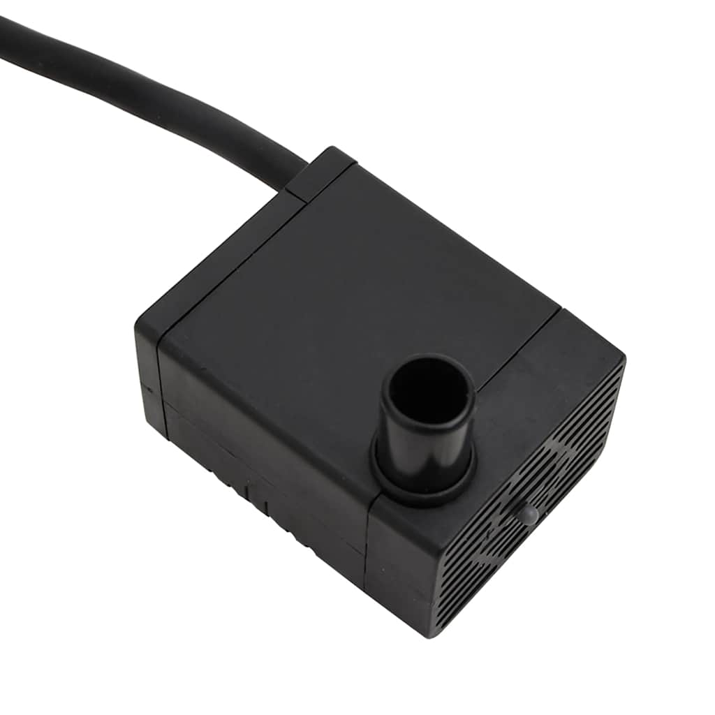 Waterfontein met pomp en wieltjes 55x55x80 cm massief vurenhout is nu te koop bij PeponiXL, paradijselijk wonen!