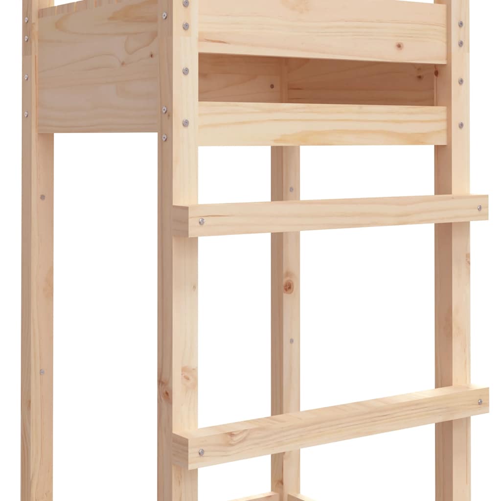 Speeltoren 53x46,5x169 cm massief grenenhout is nu te koop bij PeponiXL, paradijselijk wonen!