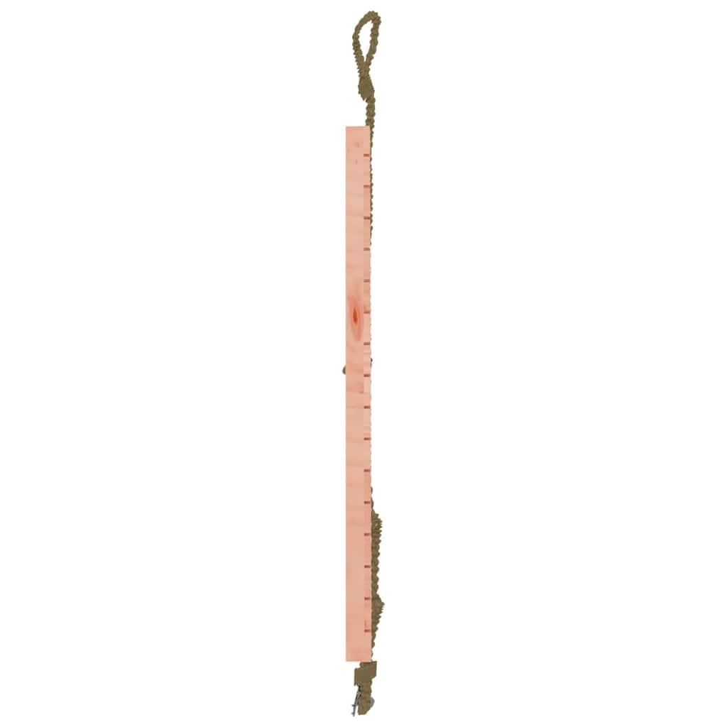 Klimwand met touw 44,5x5x108 cm massief douglashout