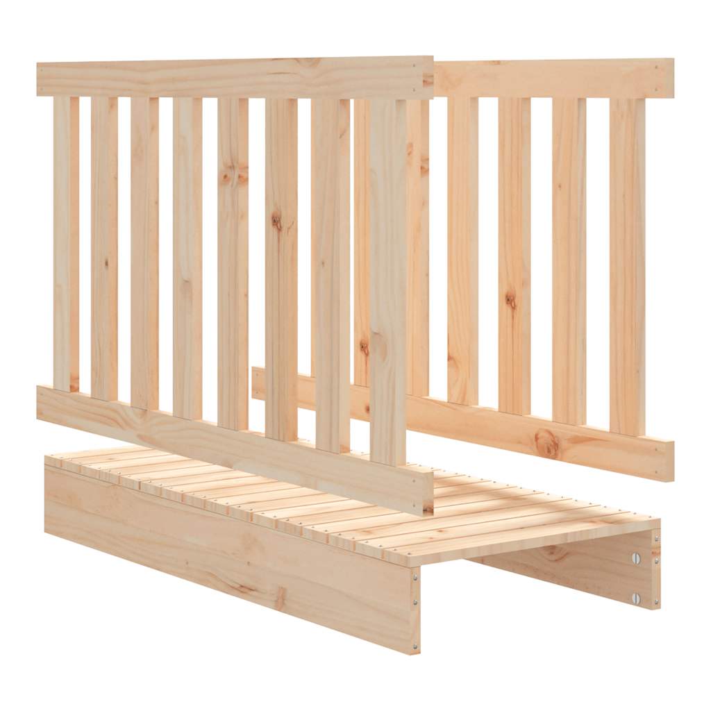 Speelbrug 45x107,5x79 cm massief grenenhout