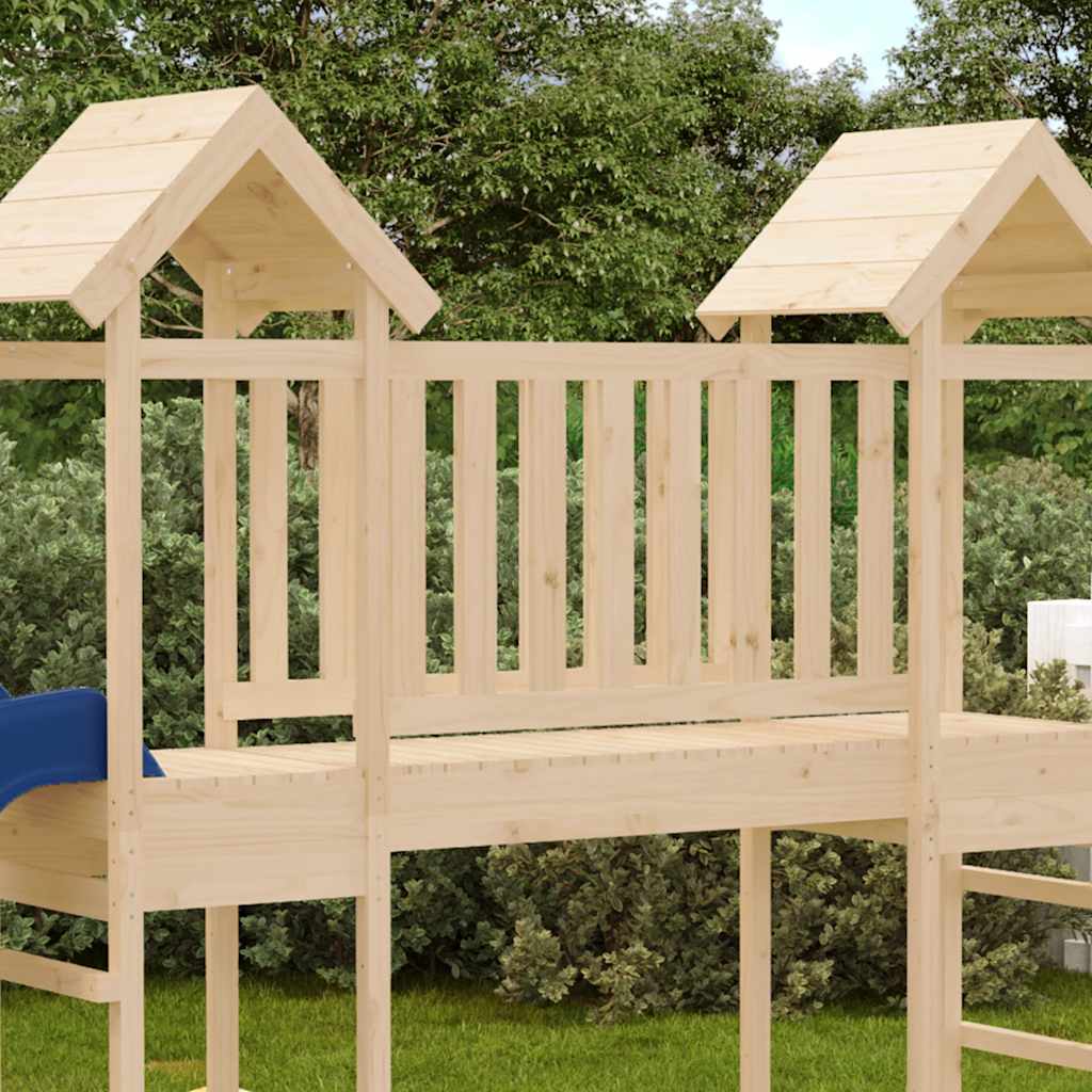Speelbrug 45x107,5x79 cm massief grenenhout