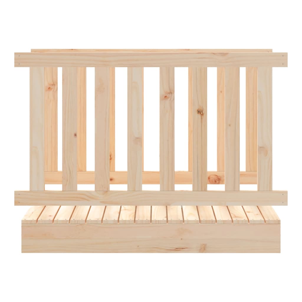 Speelbrug 45x107,5x79 cm massief grenenhout