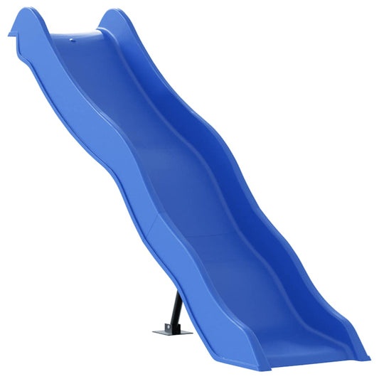 Kinderglijbaan 174x38 cm polypropeen blauw is nu te koop bij PeponiXL, paradijselijk wonen!