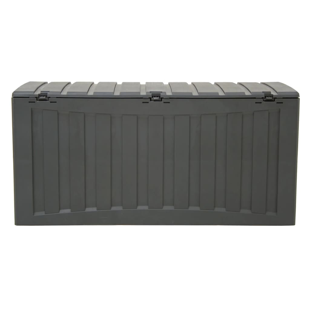 Opbergbox 118x53x57 cm polypropyleen zwart is nu te koop bij PeponiXL, paradijselijk wonen!