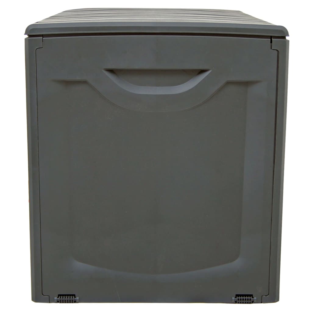 Opbergbox 118x53x57 cm polypropyleen zwart is nu te koop bij PeponiXL, paradijselijk wonen!