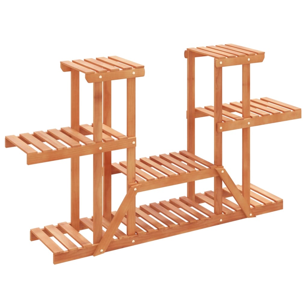Plantenstandaard 110x25x73 cm massief vurenhout