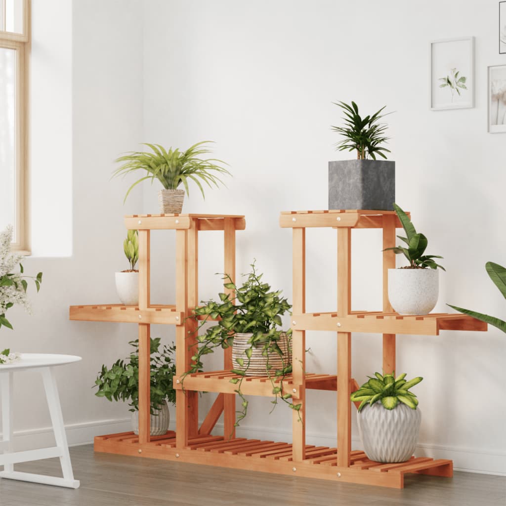 Plantenstandaard 110x25x73 cm massief vurenhout