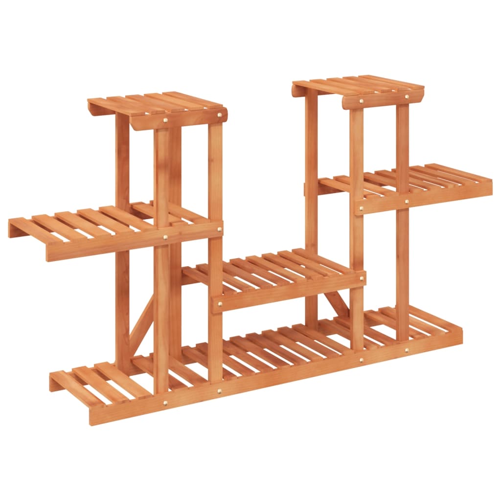 Plantenstandaard 110x25x73 cm massief vurenhout