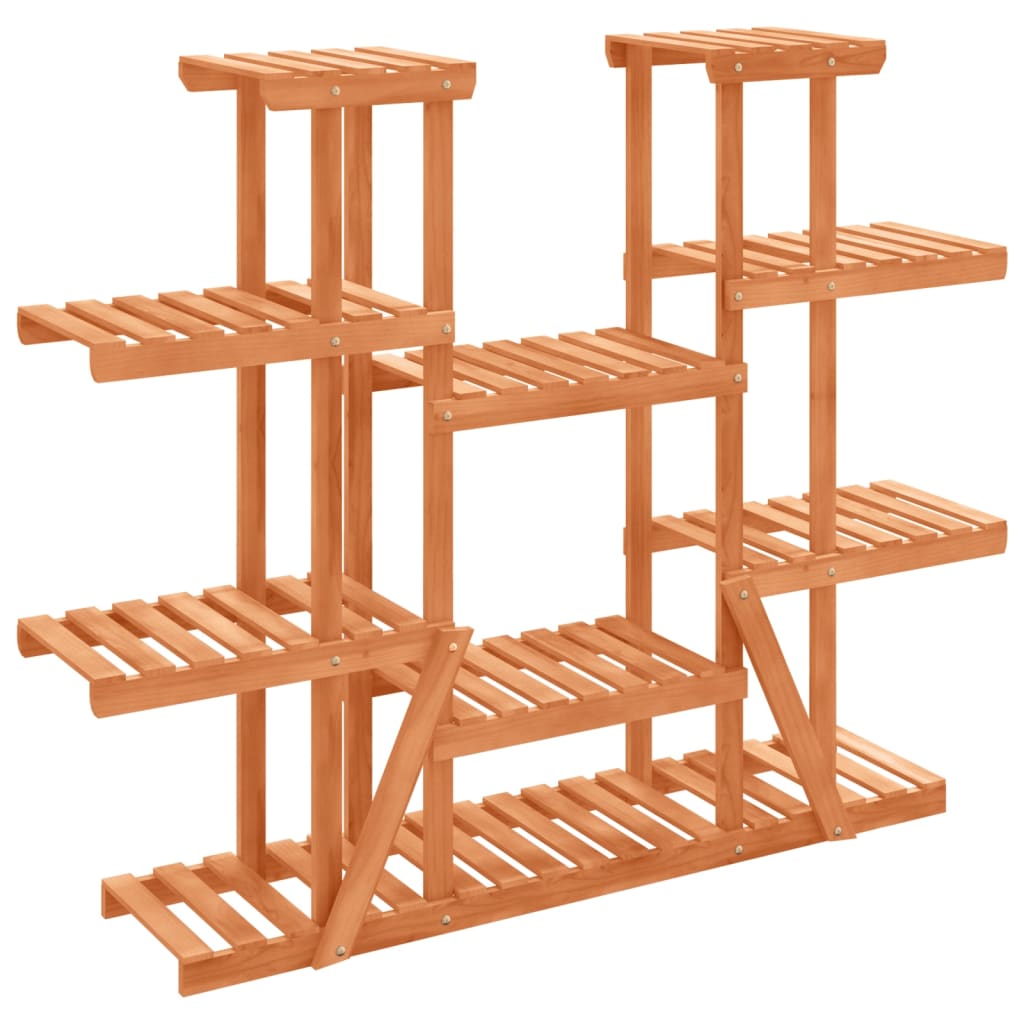 Plantenstandaard 110x25x110,5 cm massief vurenhout is nu te koop bij PeponiXL, paradijselijk wonen!