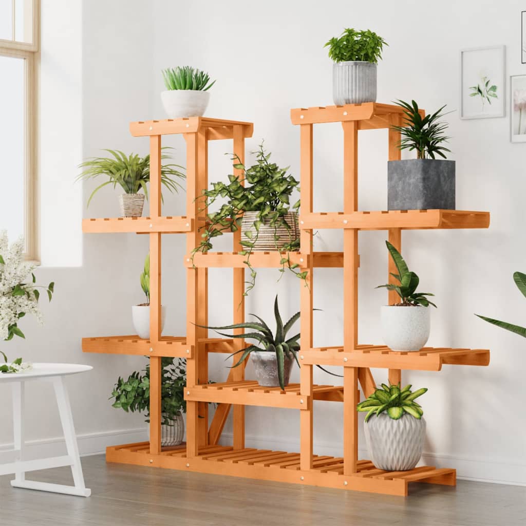 Plantenstandaard 110x25x110,5 cm massief vurenhout is nu te koop bij PeponiXL, paradijselijk wonen!