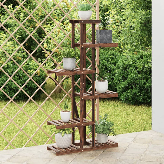 Plantenstandaard 75x25x140,5 cm massief vurenhout is nu te koop bij PeponiXL, paradijselijk wonen!