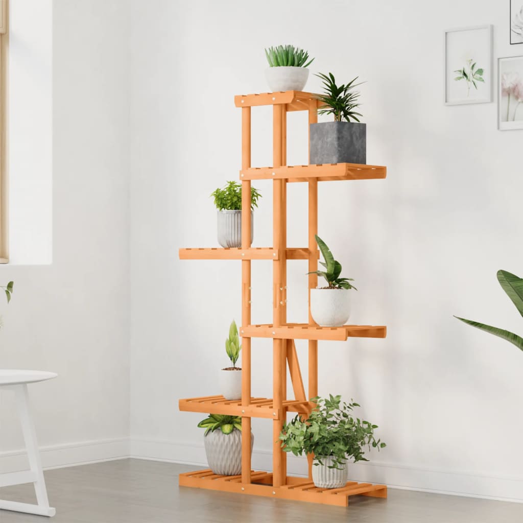 Plantenstandaard 75x25x140,5 cm massief vurenhout