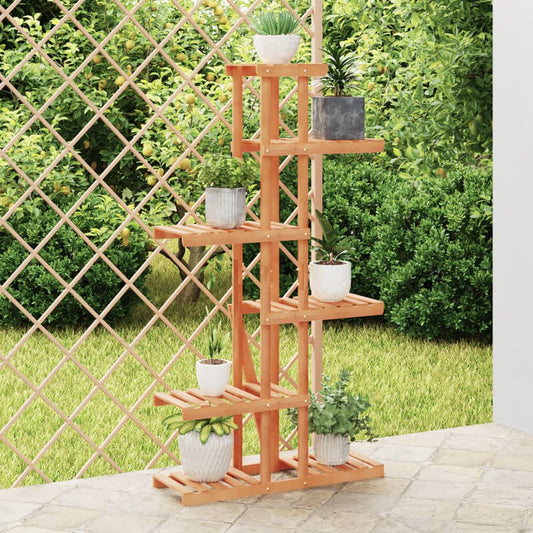 Plantenstandaard 75x25x140,5 cm massief vurenhout is nu te koop bij PeponiXL, paradijselijk wonen!
