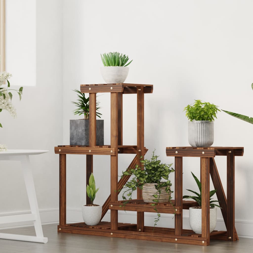 Plantenstandaard 90x25x73,5 cm massief vurenhout is nu te koop bij PeponiXL, paradijselijk wonen!