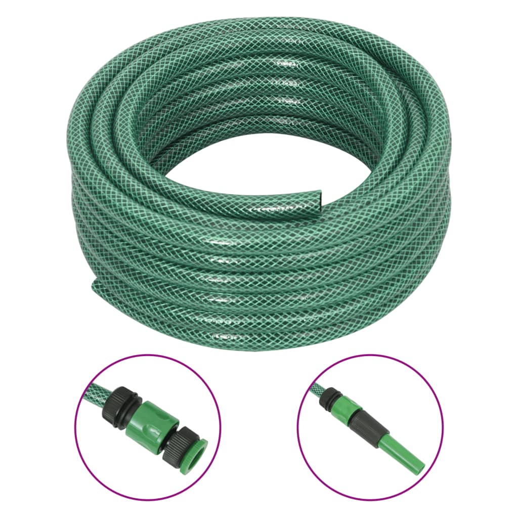 Tuinslang met koppelingsset 0,5'' 10 m PVC groen is nu te koop bij PeponiXL, paradijselijk wonen!