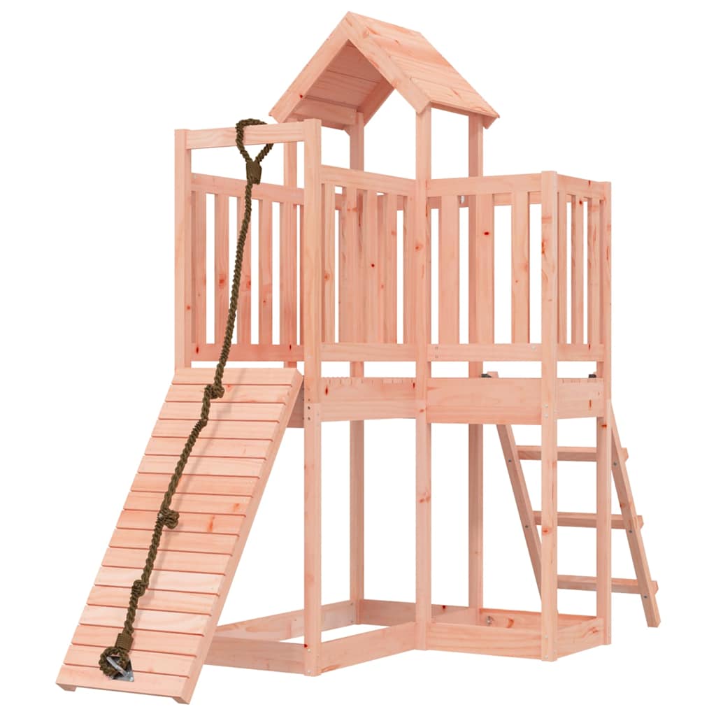 Speelhuis met klimwand massief douglashout is nu te koop bij PeponiXL, paradijselijk wonen!