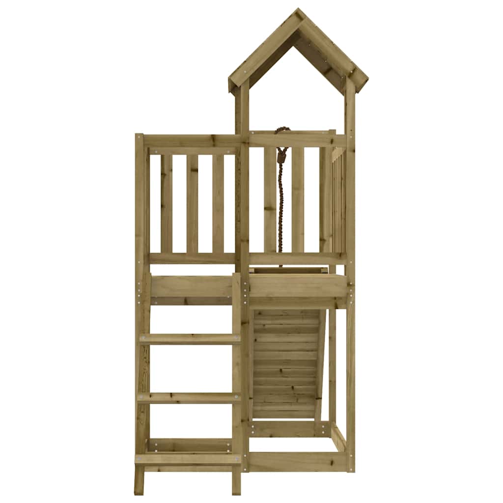 Speelhuis met klimwand geïmpregneerd grenenhout is nu te koop bij PeponiXL, paradijselijk wonen!