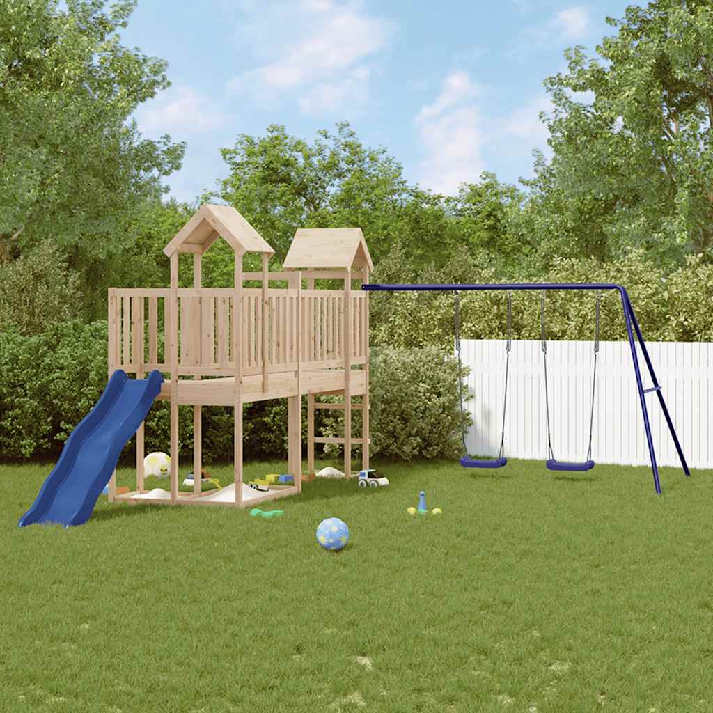 Speelhuis massief grenenhout is nu te koop bij PeponiXL, paradijselijk wonen!