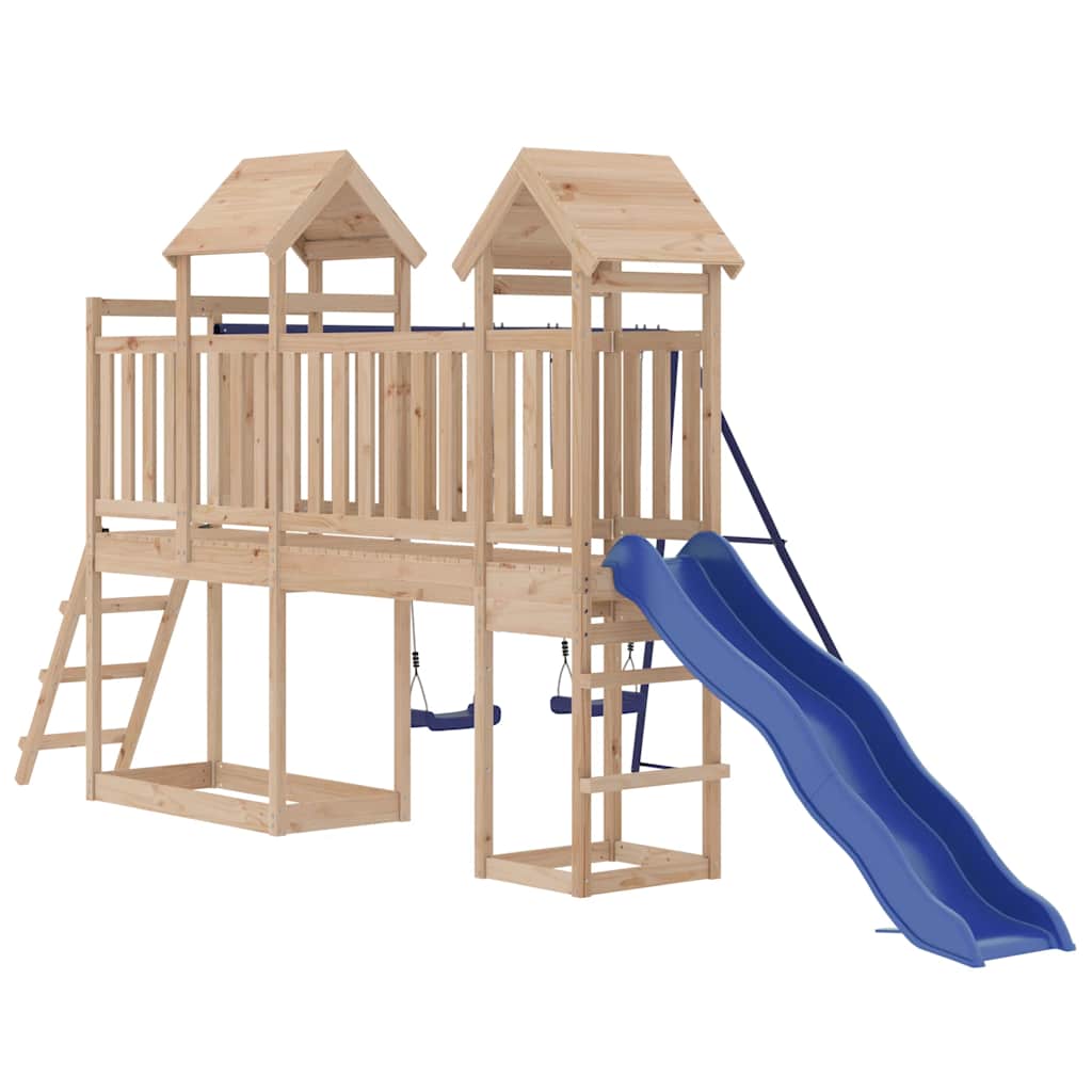 Speelhuis massief grenenhout is nu te koop bij PeponiXL, paradijselijk wonen!