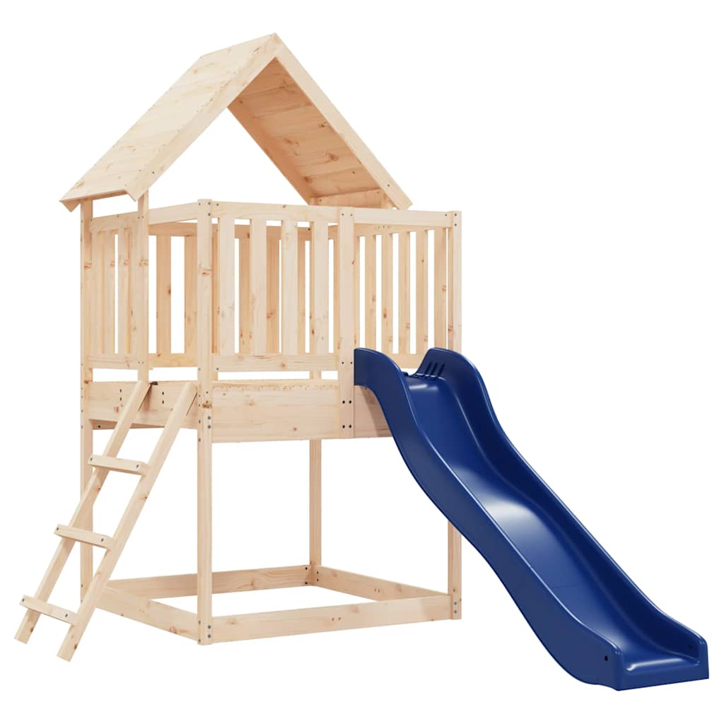 Speelhuis massief grenenhout is nu te koop bij PeponiXL, paradijselijk wonen!