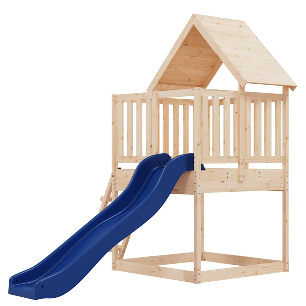 Speelhuis massief grenenhout is nu te koop bij PeponiXL, paradijselijk wonen!