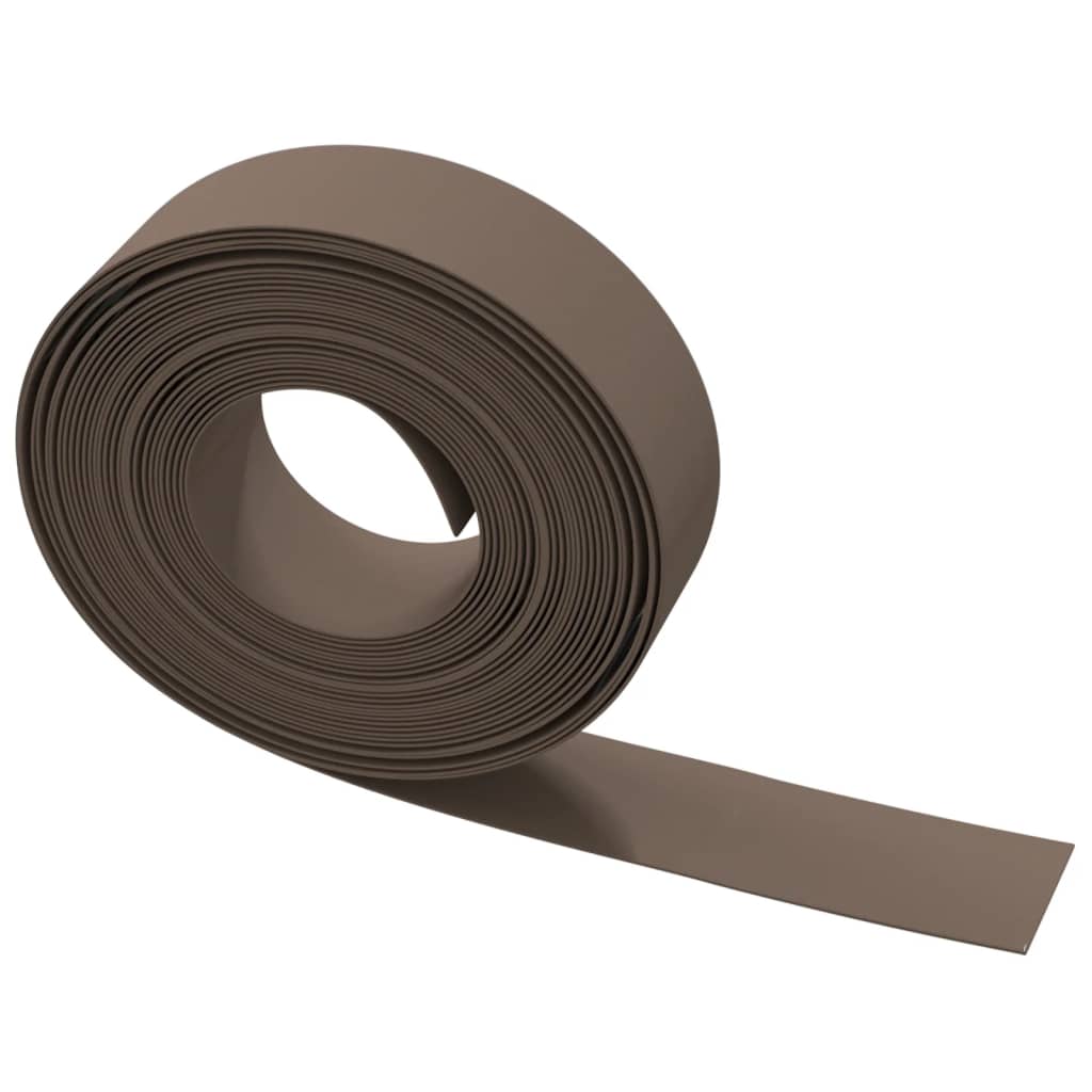 Tuinranden 2 st 10 m 15 cm polyetheen bruin is nu te koop bij PeponiXL, paradijselijk wonen!