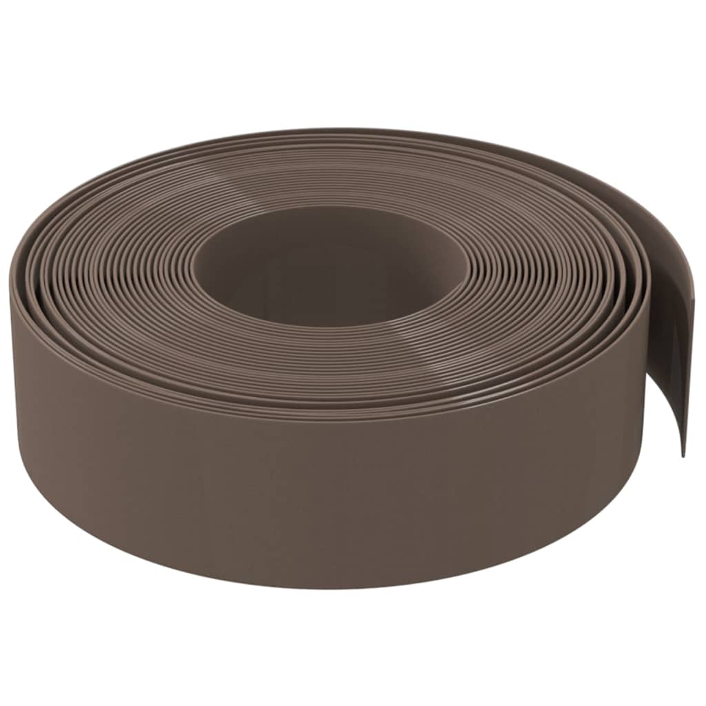 Tuinranden 4 st 10 m 15 cm polyetheen bruin is nu te koop bij PeponiXL, paradijselijk wonen!