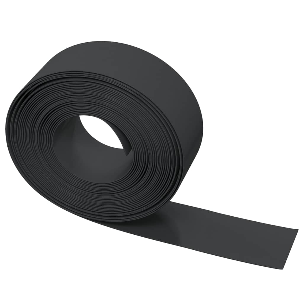 Tuinranden 3 st 10 m 20 cm polyetheen zwart is nu te koop bij PeponiXL, paradijselijk wonen!