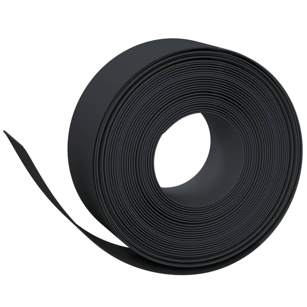 Tuinranden 5 st 10 m 20 cm polyetheen zwart is nu te koop bij PeponiXL, paradijselijk wonen!