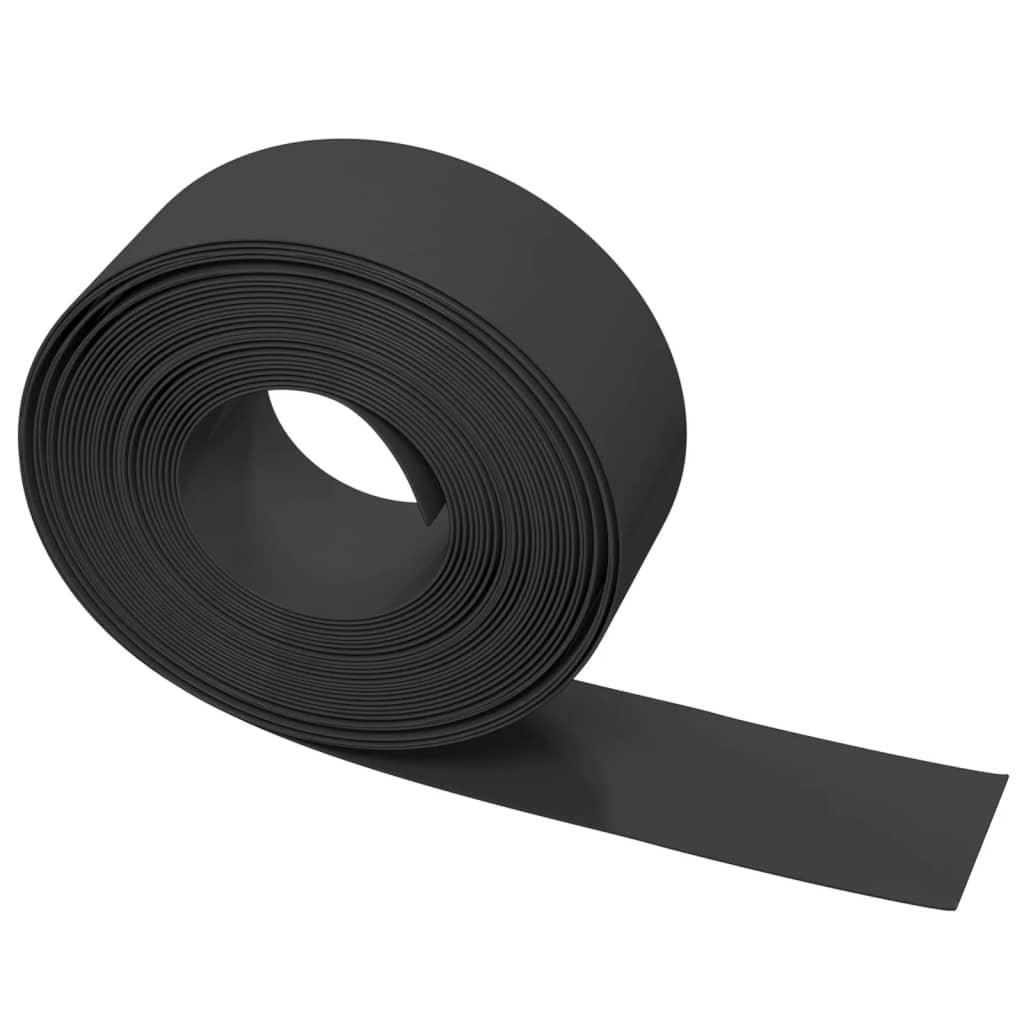 Tuinranden 5 st 10 m 20 cm polyetheen zwart is nu te koop bij PeponiXL, paradijselijk wonen!