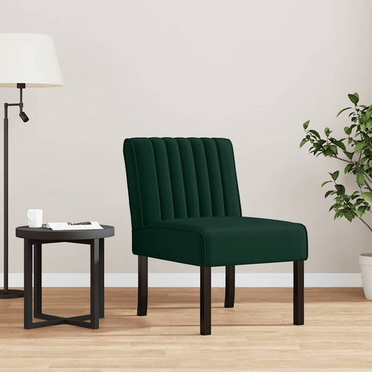 Stoel fluweel donkergroen is nu te koop bij PeponiXL, paradijselijk wonen!