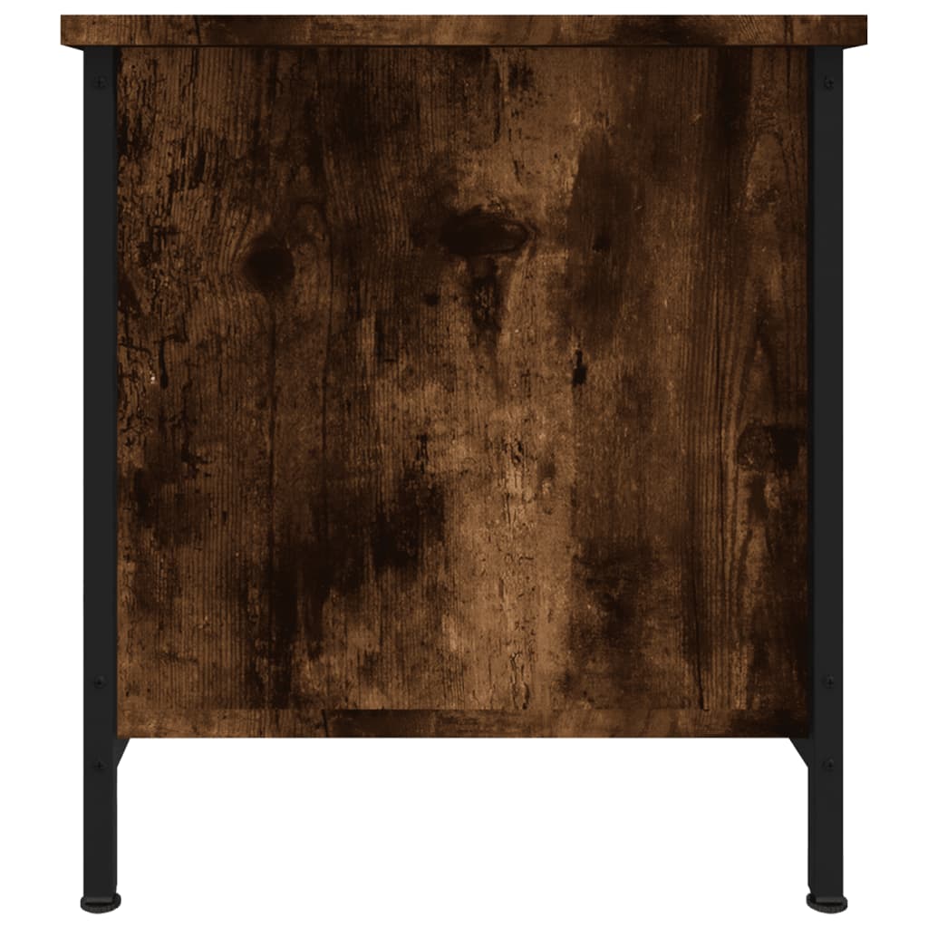Tv-meubel 100x40x45 cm bewerkt hout gerookt eikenkleurig is nu te koop bij PeponiXL, paradijselijk wonen!