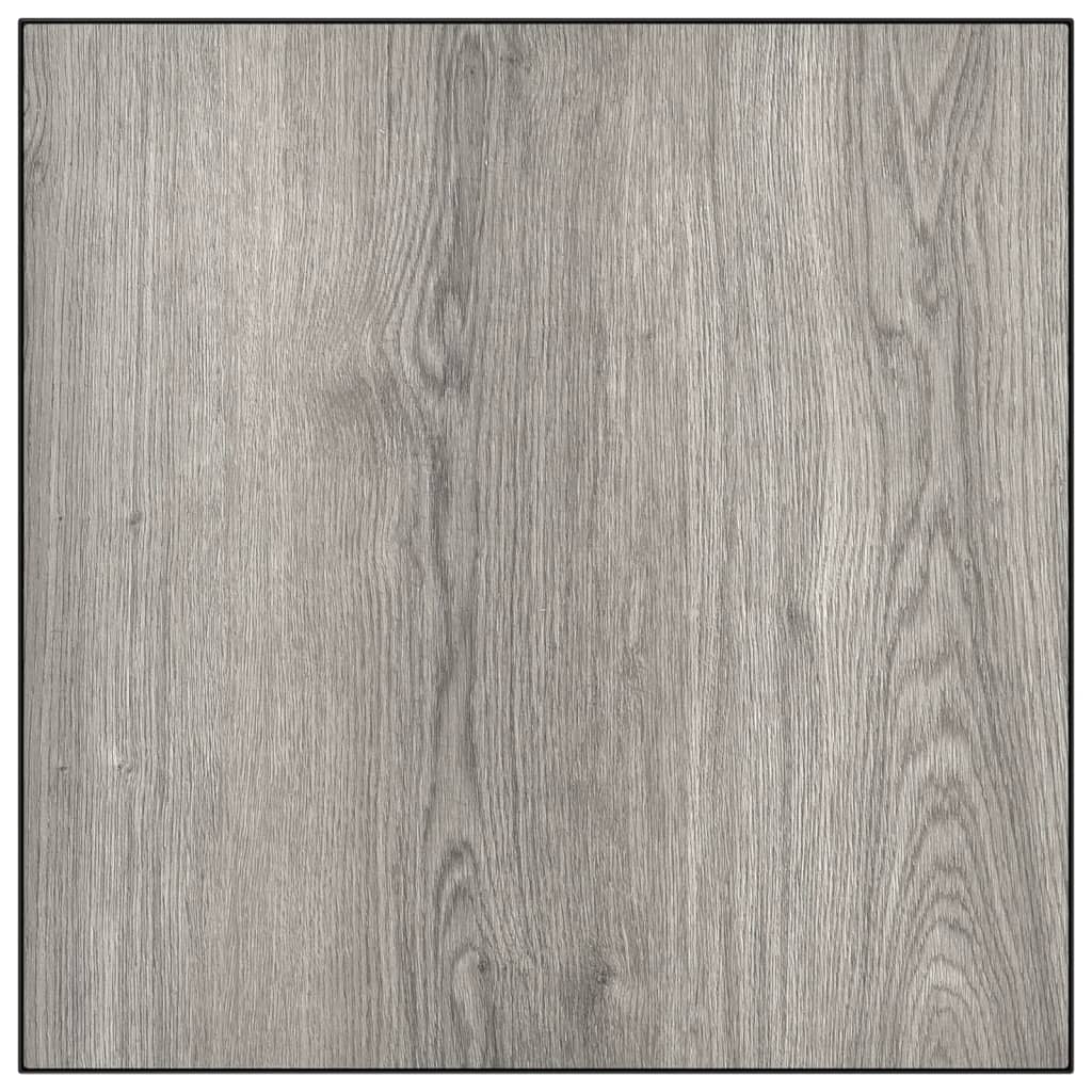 Salontafel tuin 55x55x31 cm DPC en staal grijs is nu te koop bij PeponiXL, paradijselijk wonen!