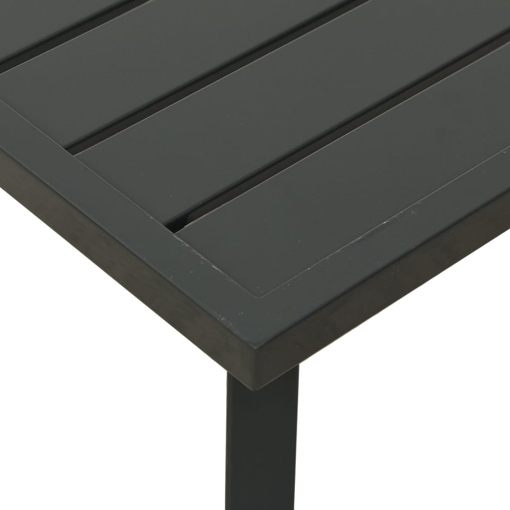 Tuintafel 110x55x35 cm staal antracietkleurig is nu te koop bij PeponiXL, paradijselijk wonen!