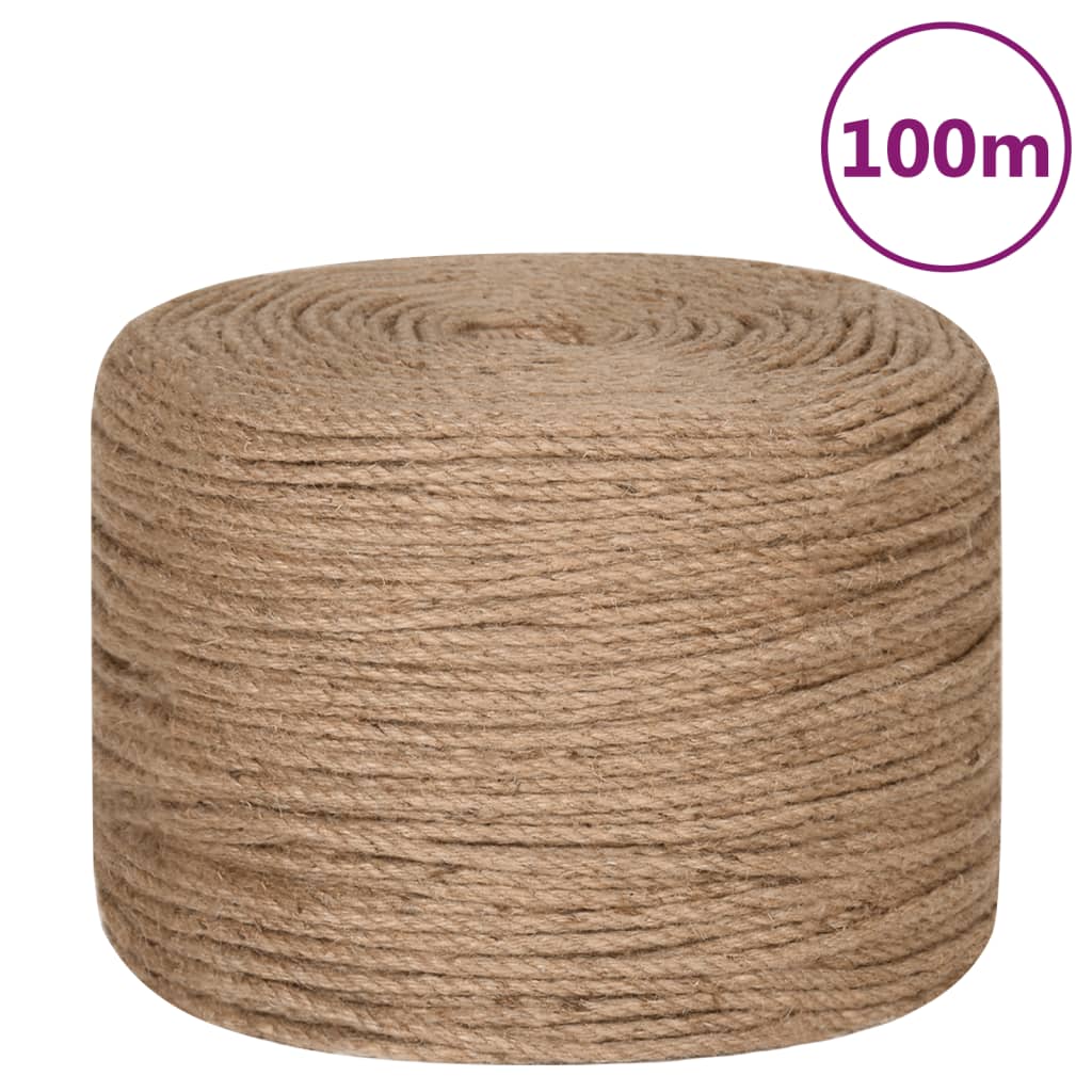 Touw 100 m lang 8 mm dik jute is nu te koop bij PeponiXL, paradijselijk wonen!